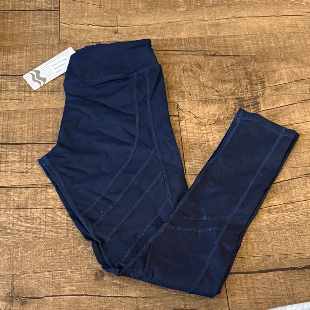 Navy Blue Leggings